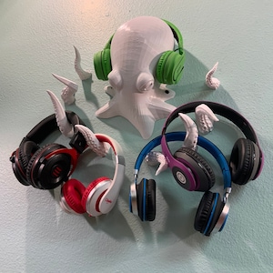 Octopus Headphone Wall Hanger! Cephalopod Stand like Squid/Nautilus/Cuttlefish/Cuttlefish Keys/Hat/Coat/Purse Hip Hop/Recording Music Gaming