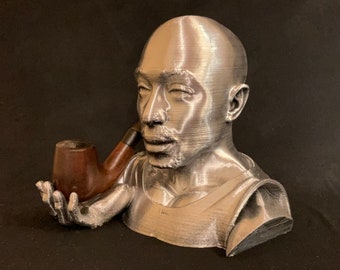 Tupac-Inspired Fade Pipe Holder - Hip-Hop Legacy Decor