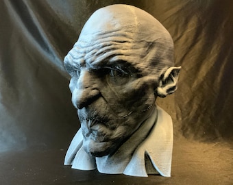 Nosferatu Headphone Stand! Horror Movie Vampire Holder Rack like Dracula/Frankenstein/Mummy/Werewolf/Devil. Gaming/Home Recording/PC Gaming!