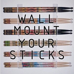 Drumstick display frame top