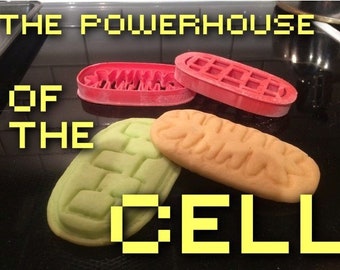 Mitochondria/Chloroplast Cookie Cutters! Fun/Educational Organelle Biscuit/Pastry/Galleta Molds. Choose One or Both! Powerhouse of the Cell!