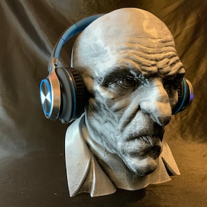 Nosferatu Headphone Stand Horror Movie Vampire Holder Rack like Dracula/Frankenstein/Mummy/Werewolf/Devil. Gaming/Home Recording/PC Gaming image 8