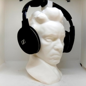 Soporte para auriculares Beethoven Porta auriculares Rack, como Mozart/Bach/Liszt Bust. Juego / Hip Hop / Beats Home Grabación / Productor, Piano / PC Gaming imagen 4