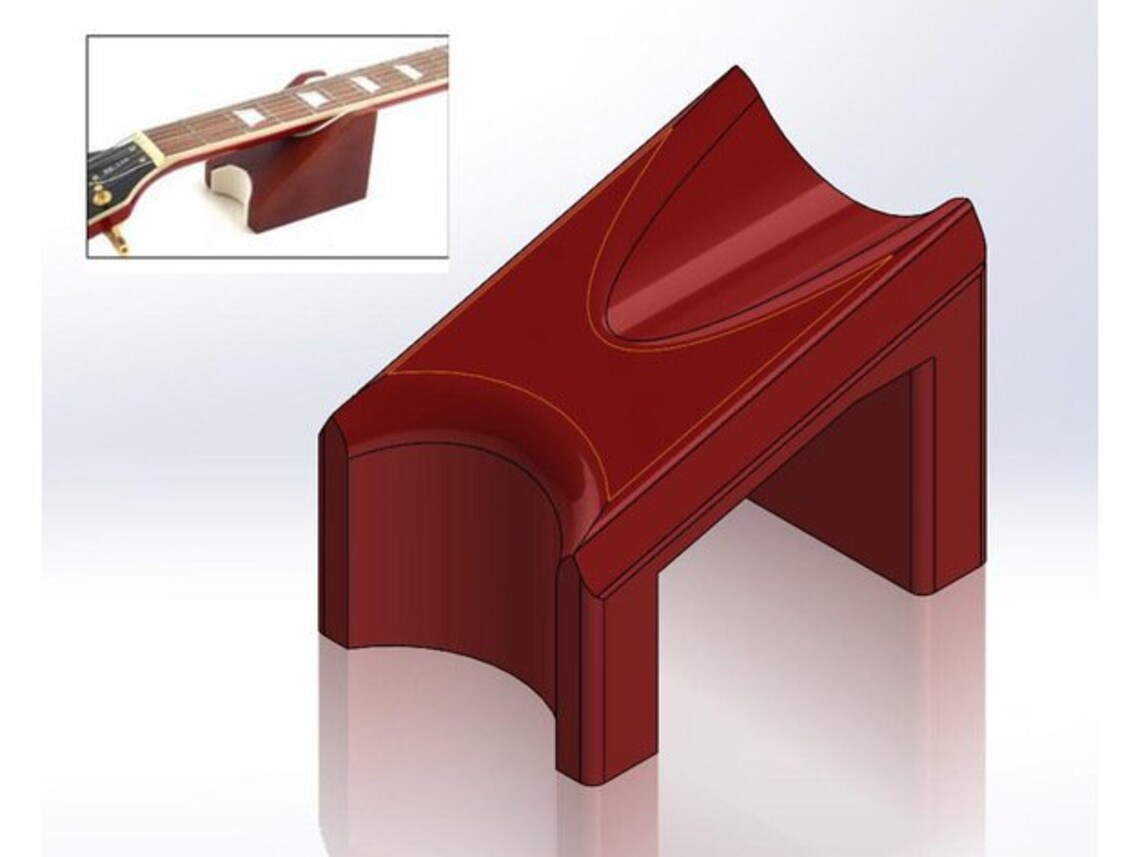 Action Adjustment Guitar Neck Rest Ideal for Luthier Work Etsy