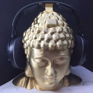 Buddha Headphone Stand! Headset Hanger Rack, Bodhisattva/Buddhism Holder Stands. Eightfold Vinaya Game/Hip Hop/ Recording Music PC Gaming!