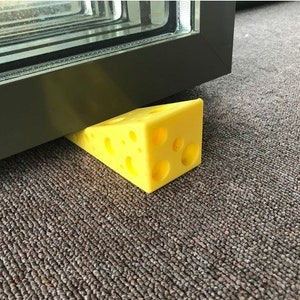 The Ultimate Cheese Doorstop As Gouda Door Stop as You'll Find. Funny Gift for the Lactose-Tolerant Brie all You Can Brie. Mozza-really image 3