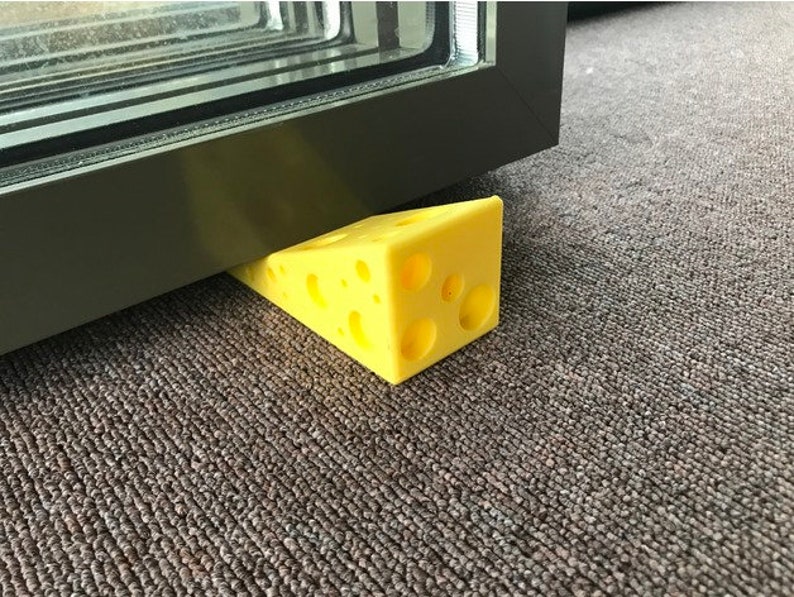 The Ultimate Cheese Doorstop As Gouda Door Stop as You'll Find. Funny Gift for the Lactose-Tolerant Brie all You Can Brie. Mozza-really image 3