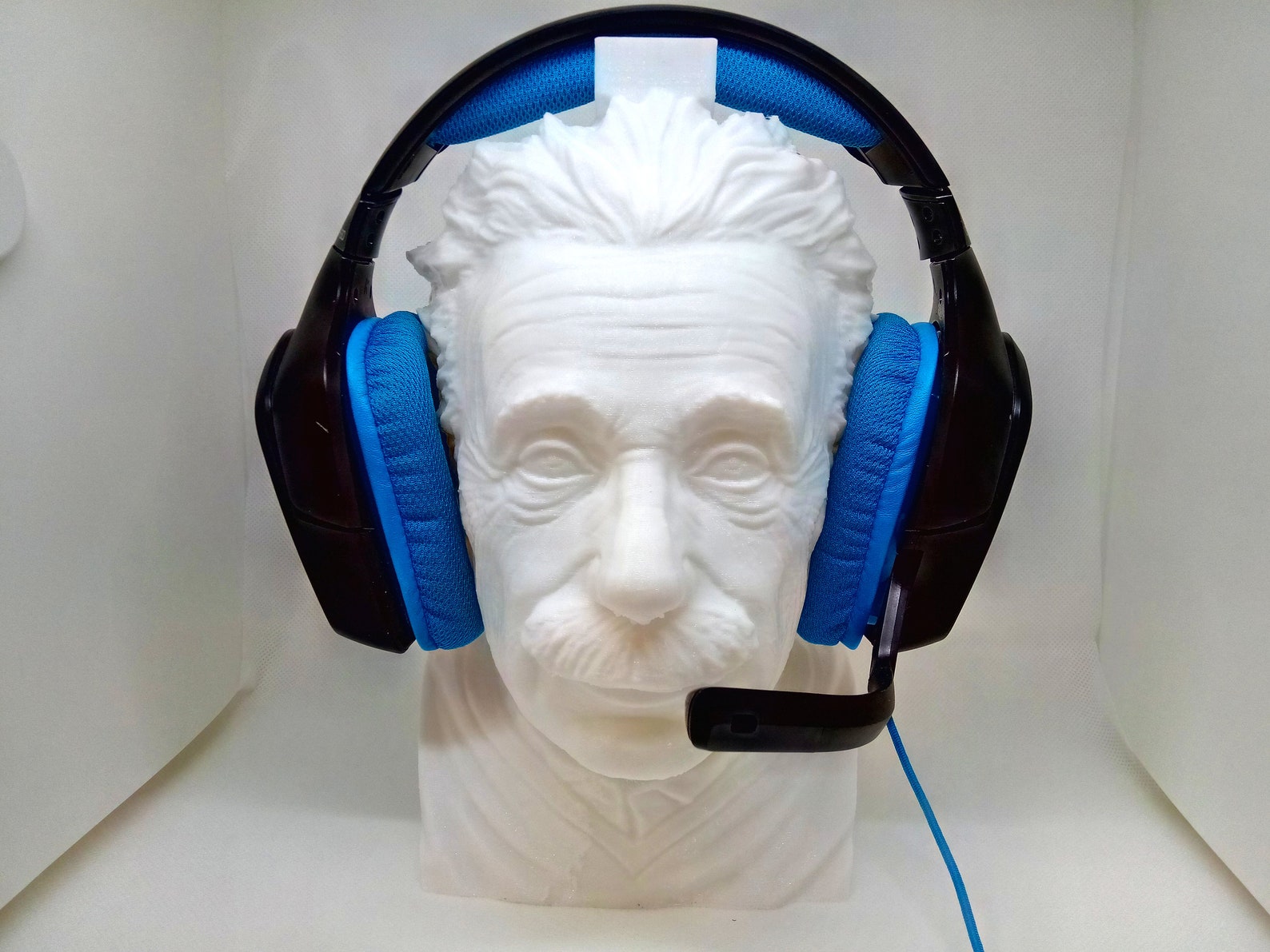 Einstein Headphone Stand Headset Holder Rack Etsy