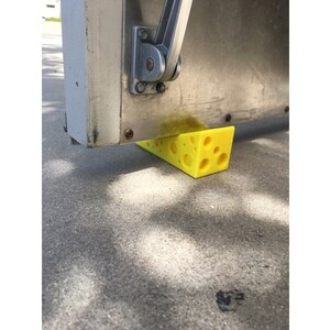 The Ultimate Cheese Doorstop As Gouda Door Stop as You'll Find. Funny Gift for the Lactose-Tolerant Brie all You Can Brie. Mozza-really image 5