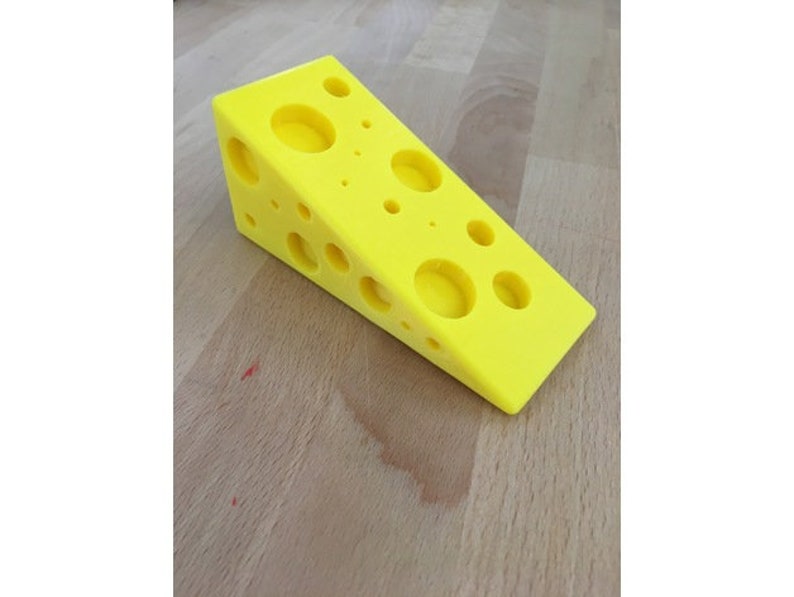 The Ultimate Cheese Doorstop As Gouda Door Stop as You'll Find. Funny Gift for the Lactose-Tolerant Brie all You Can Brie. Mozza-really image 2