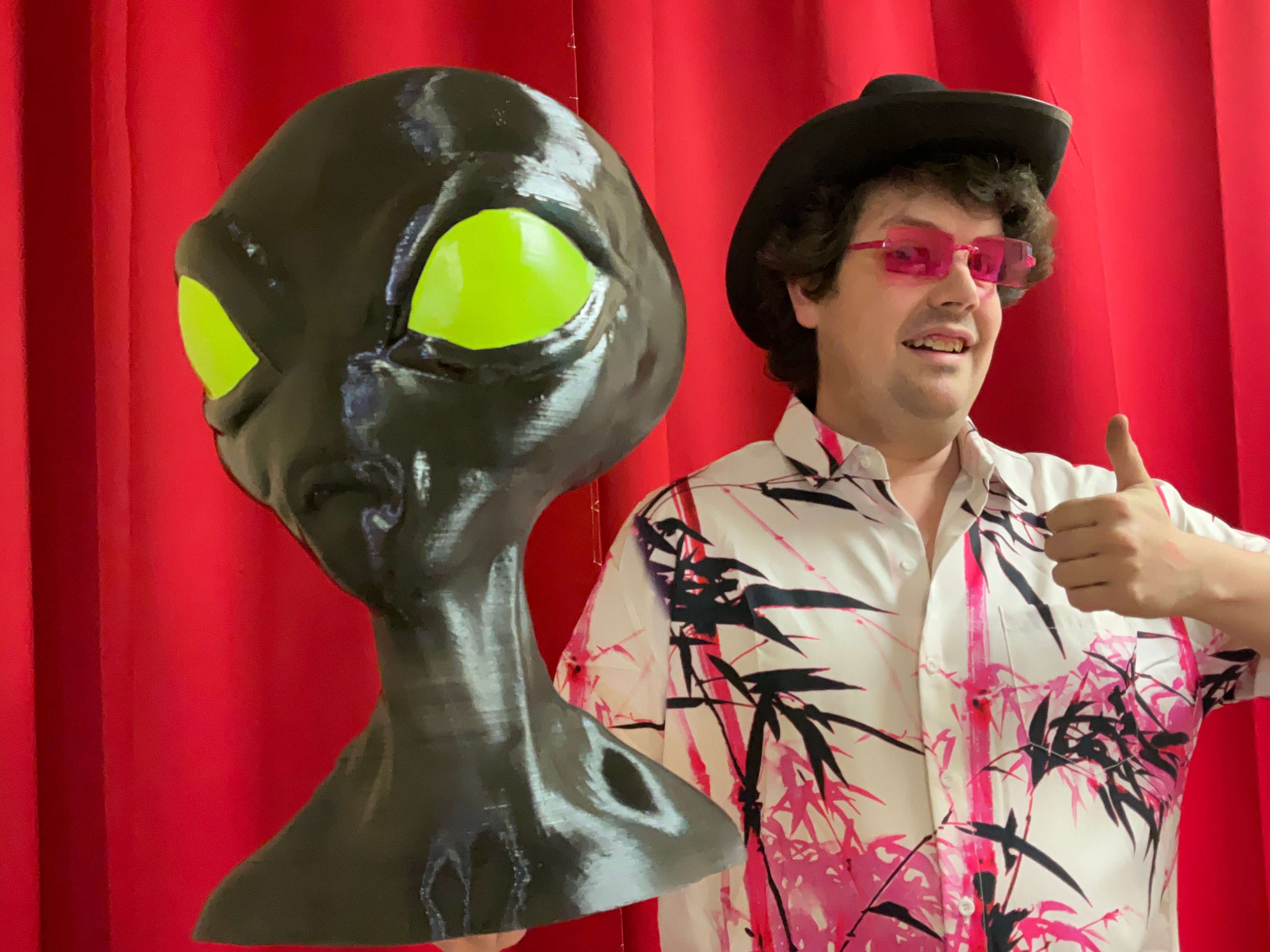 Large Alien Statue - Etsy