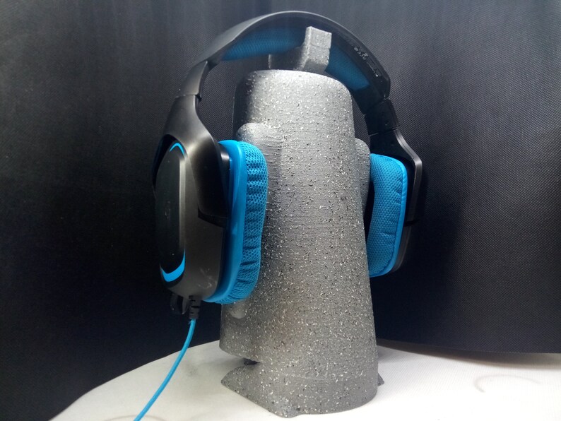 Moai Statue Headphone Rack Easter Island Sculpture Headset Etsy