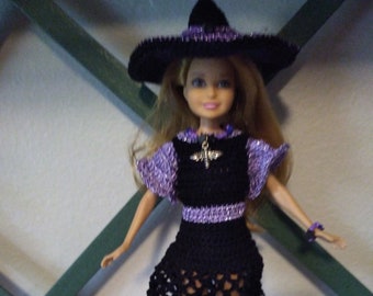 Stacie the witch is ready for Halloween.