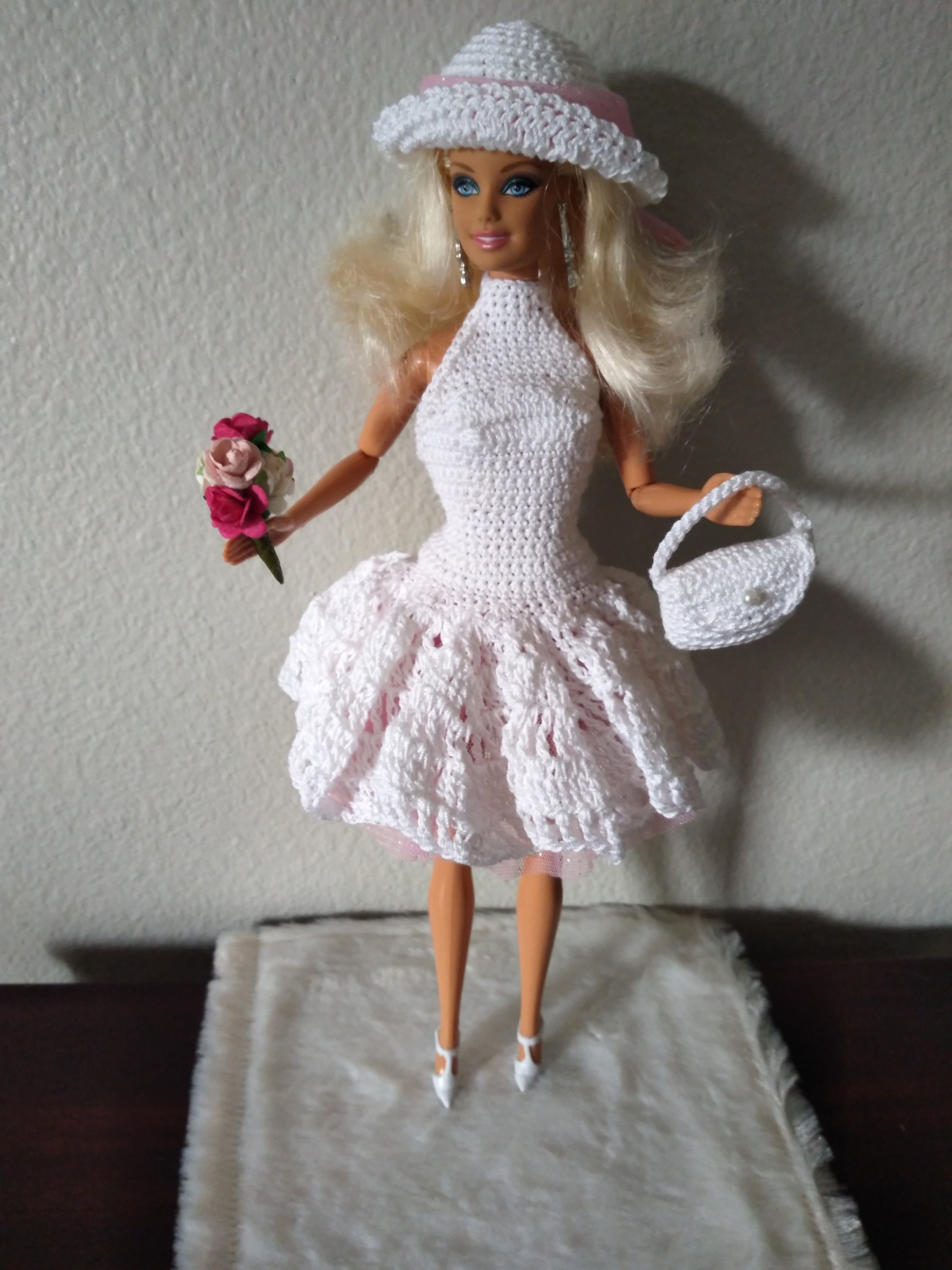 white barbie clothes