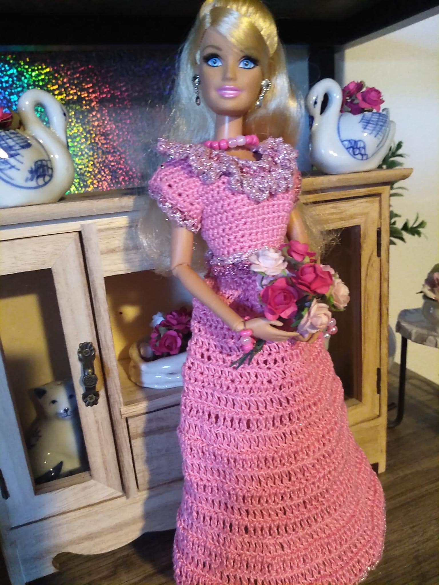 Dress Pink Pretty Barbie Barbie In Pink Gingham Dress – Barbie The
