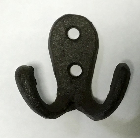 small cast iron hooks