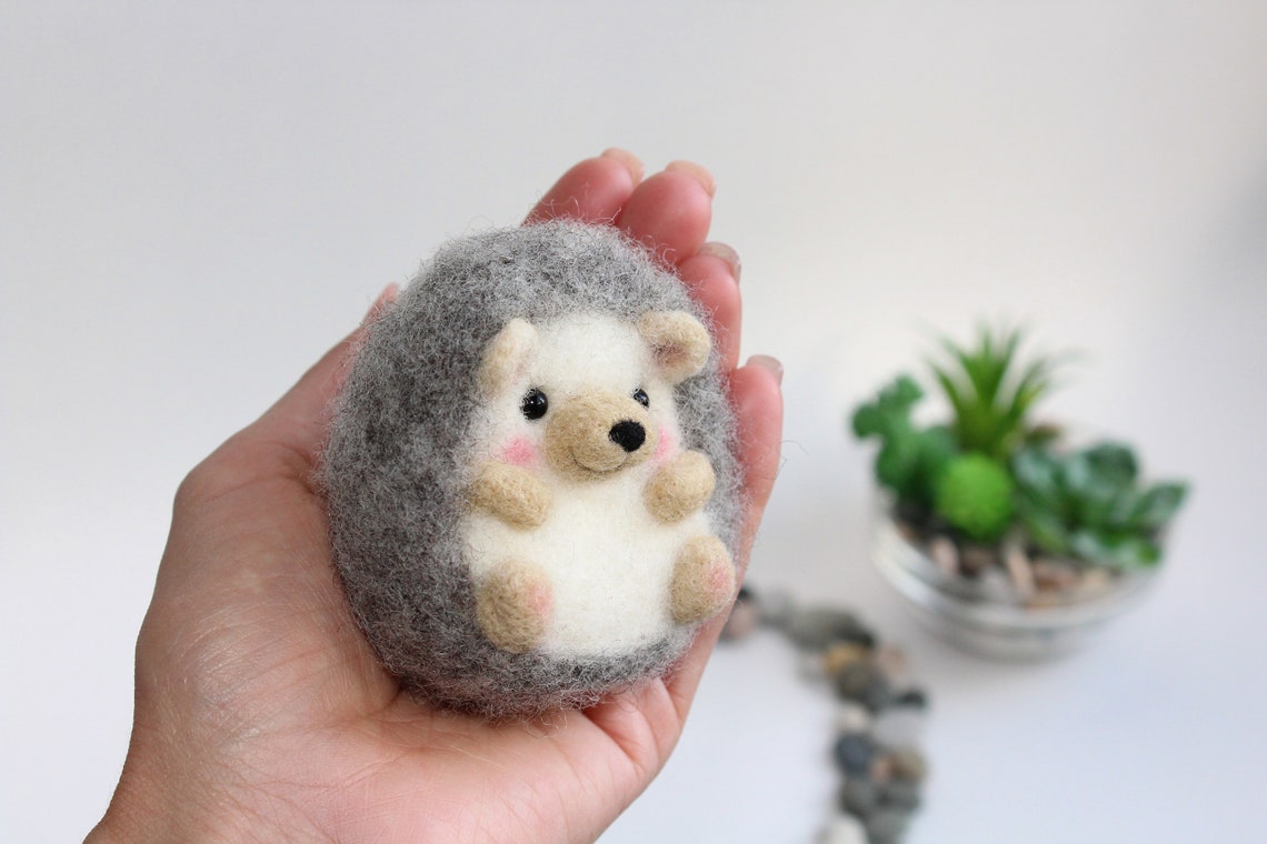 Hedgehog pin cushion Pincushion animal Gift for sewing Etsy
