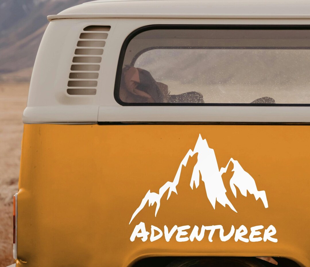 Adventurer Motorhome Stickers, Camper Stickers, Van Stickers, Vanlife ...