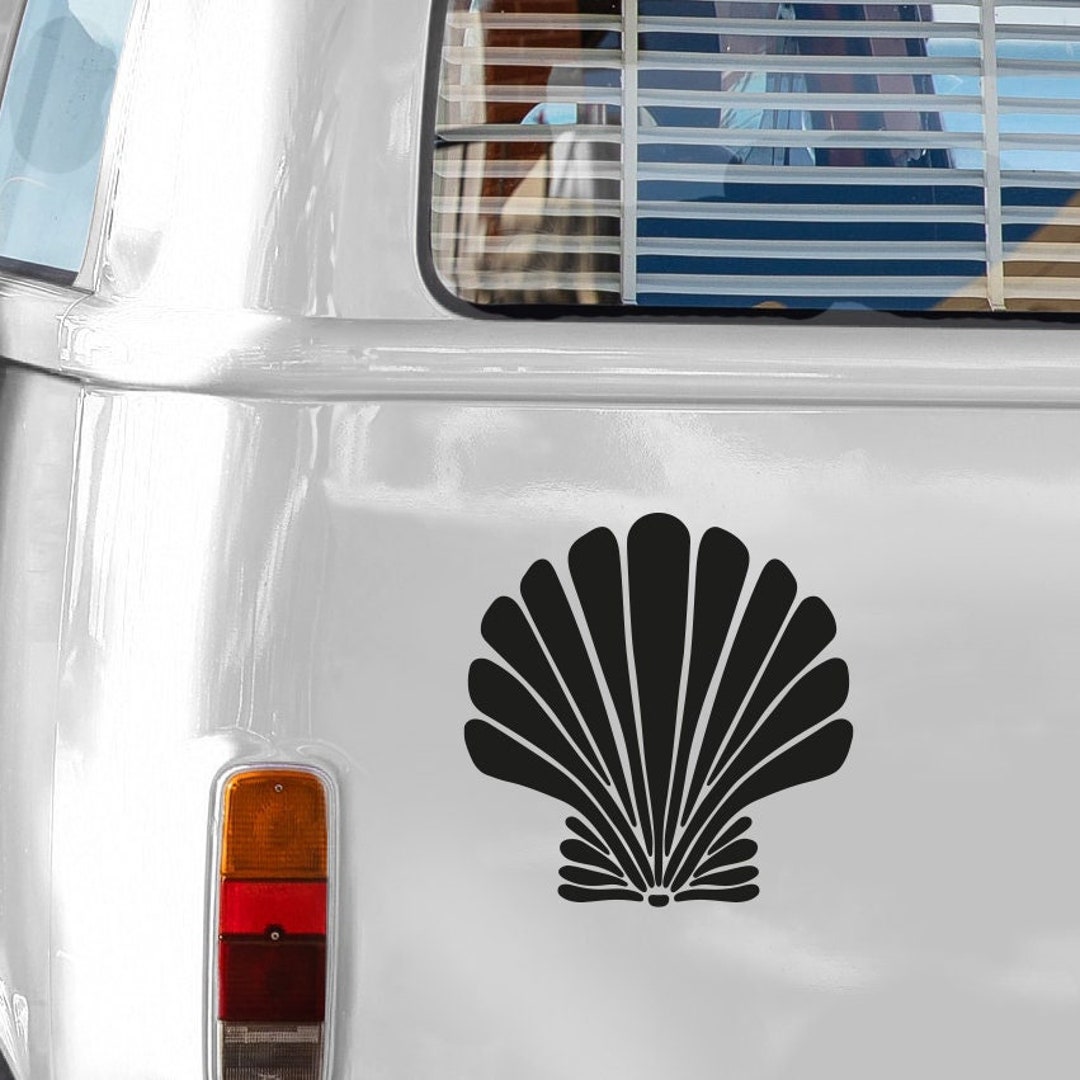 Shell Van Sticker Camper Van Sticker 'shell' Versatile Stickers for Camping, Travel ...
