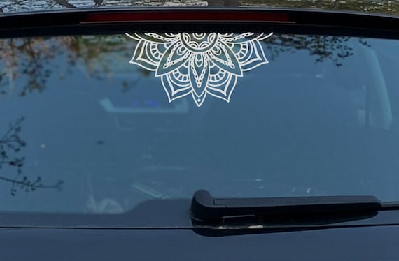 Mandala car decal discount