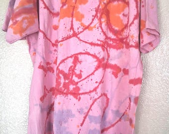 Tie-dye Organic Cotton Sleep Shirt