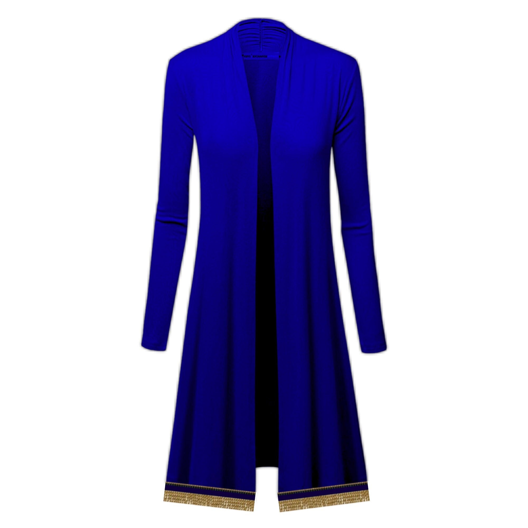 Royal Blue Cardigan - Etsy