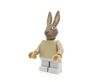 Osterhase Kopf von Polytoy3d mit LEGO-Figur-Körper