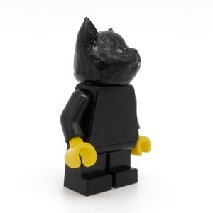 black cat with figure from LEGO image 5