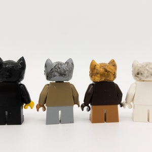 black cat with figure from LEGO image 7