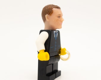 Custom Individual Head for LEGO Figure With Wedding or Engagement Ring in Gift Box Etsy UK