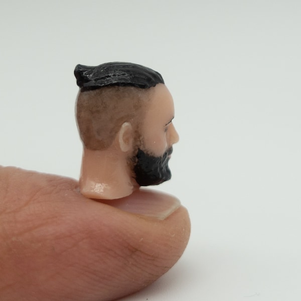 cabeça individual para suas próprias minifiguras de Lego