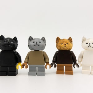 black cat with figure from LEGO image 6
