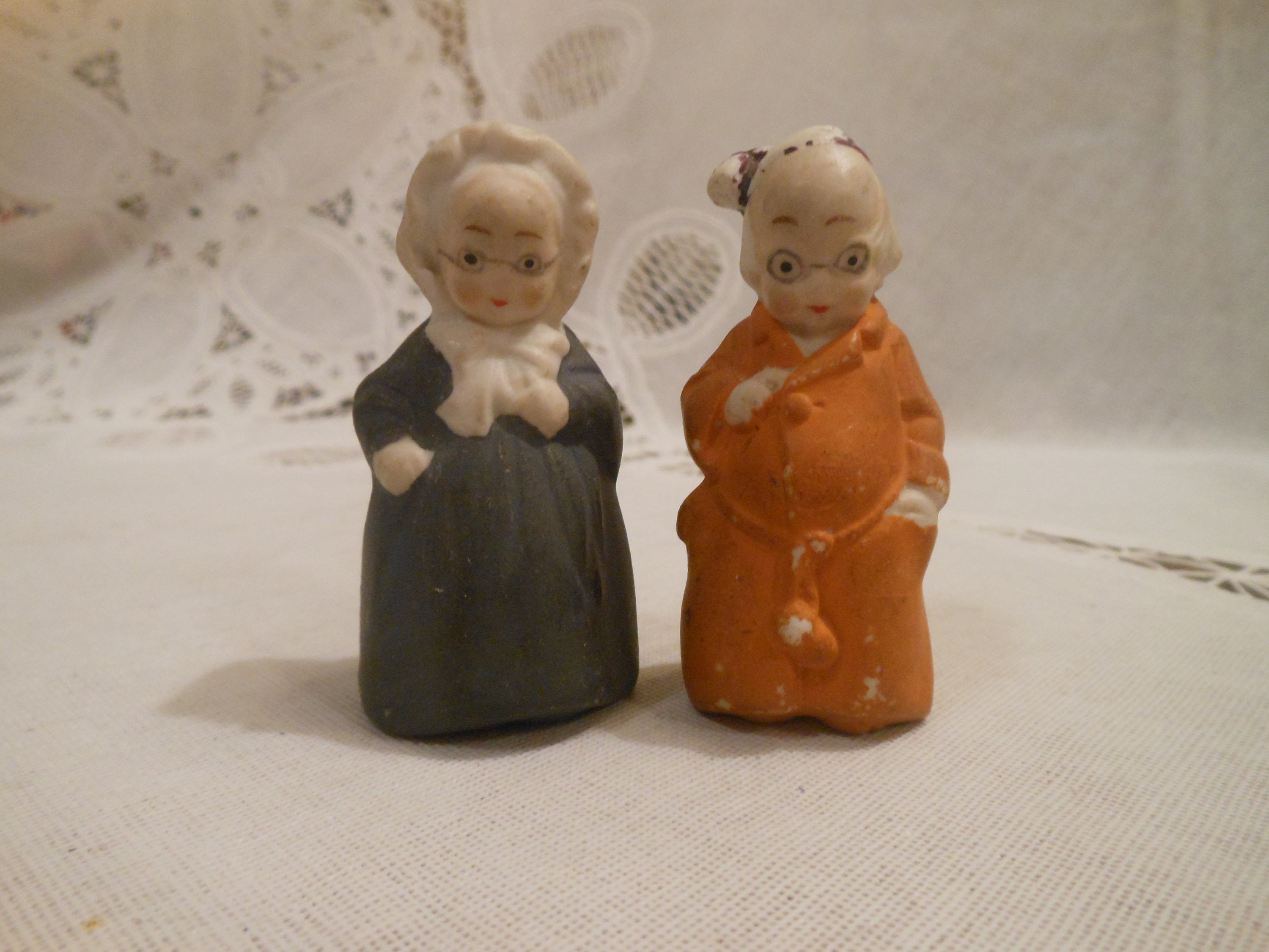 Vintage Bisque Penny Dolls (c.1920s) – Rush Creek Vintage