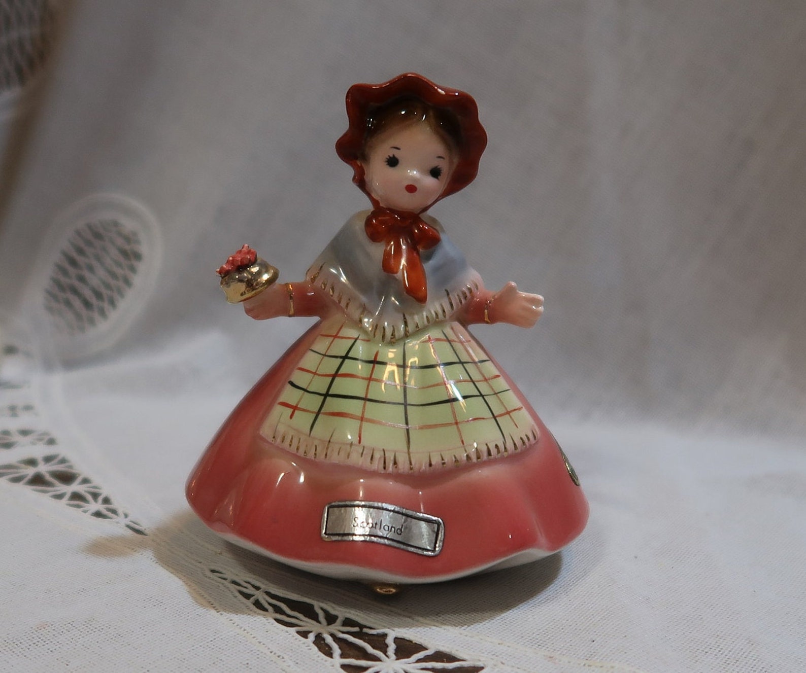 Vintage Josef Originals International Series Scotland Girl Etsy