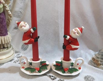 Holt Howard 1959 Atomic Pixie Noel Candleholders MCM Midcentury - Etsy