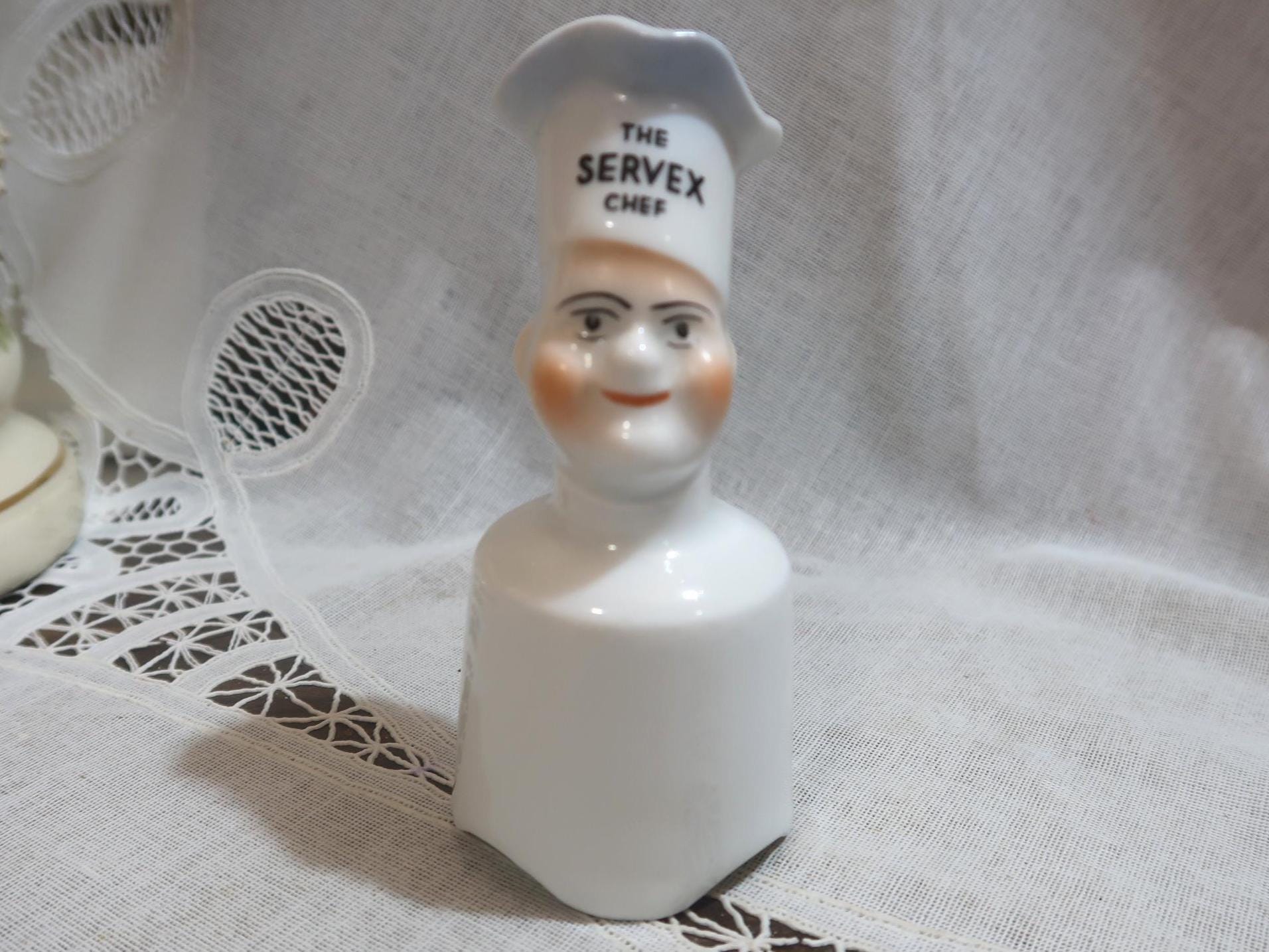 Excellent PRE WW2 Rare Vintage the Servex Chef Pie Vent Funnel