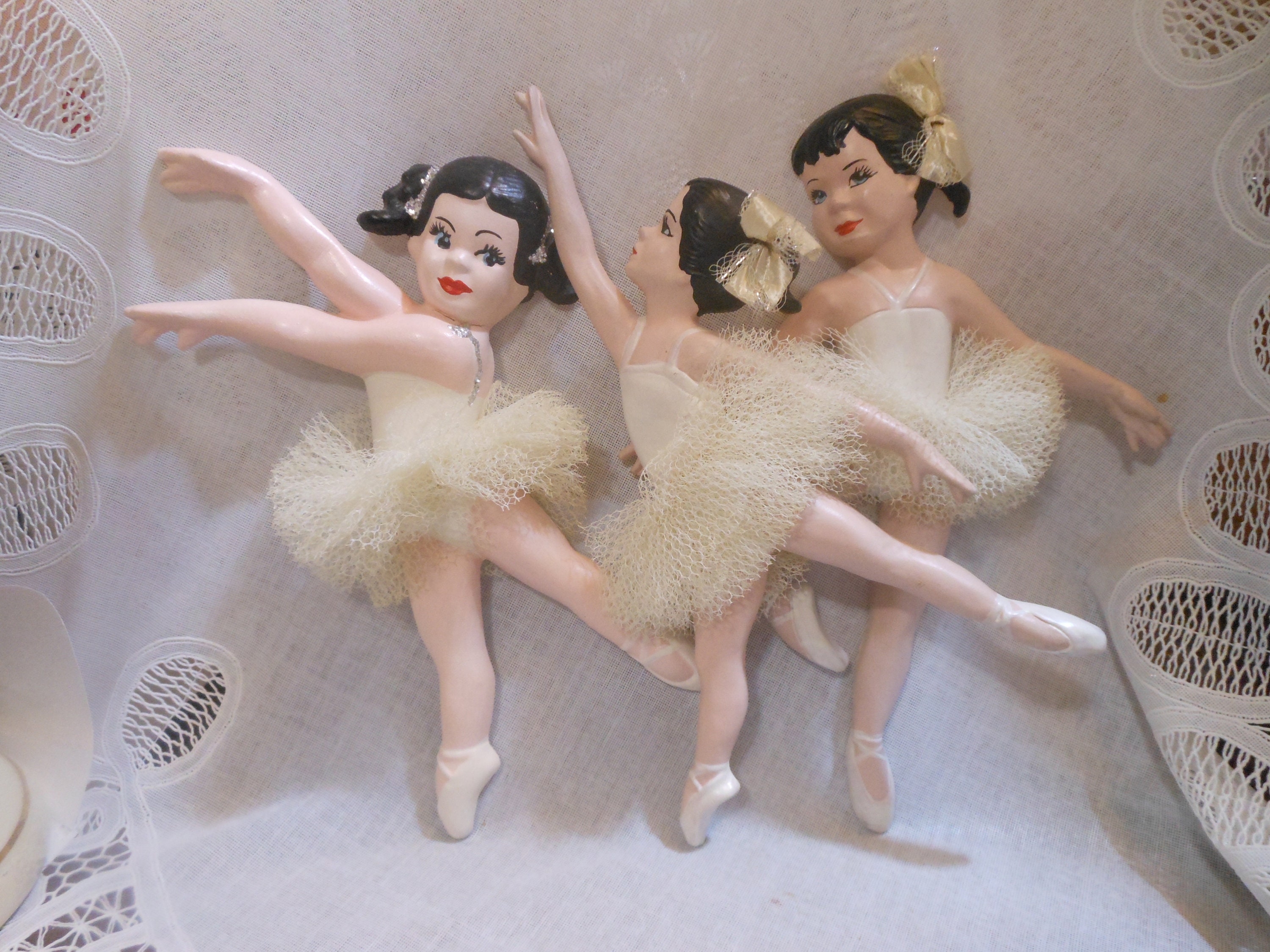 ADORBS Vintage 3-D Paper Mache Ballerina Girls Plaques Black Hair Pigtails Ponytail Tulle Tu-tu White Ballet Shoes Blue Eyes Red Lips - Etsy ADORBS Vintage 3-D Paper Mache Ballerina Girls Plaques Black Hair Pigtails Ponytail Tulle Tu-tu White Ballet Shoes Blue Eyes Red Lips - Etsy
