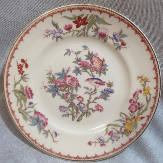 Vintage Old Ivory Bombay O P Co Syracuse China Salad Plate