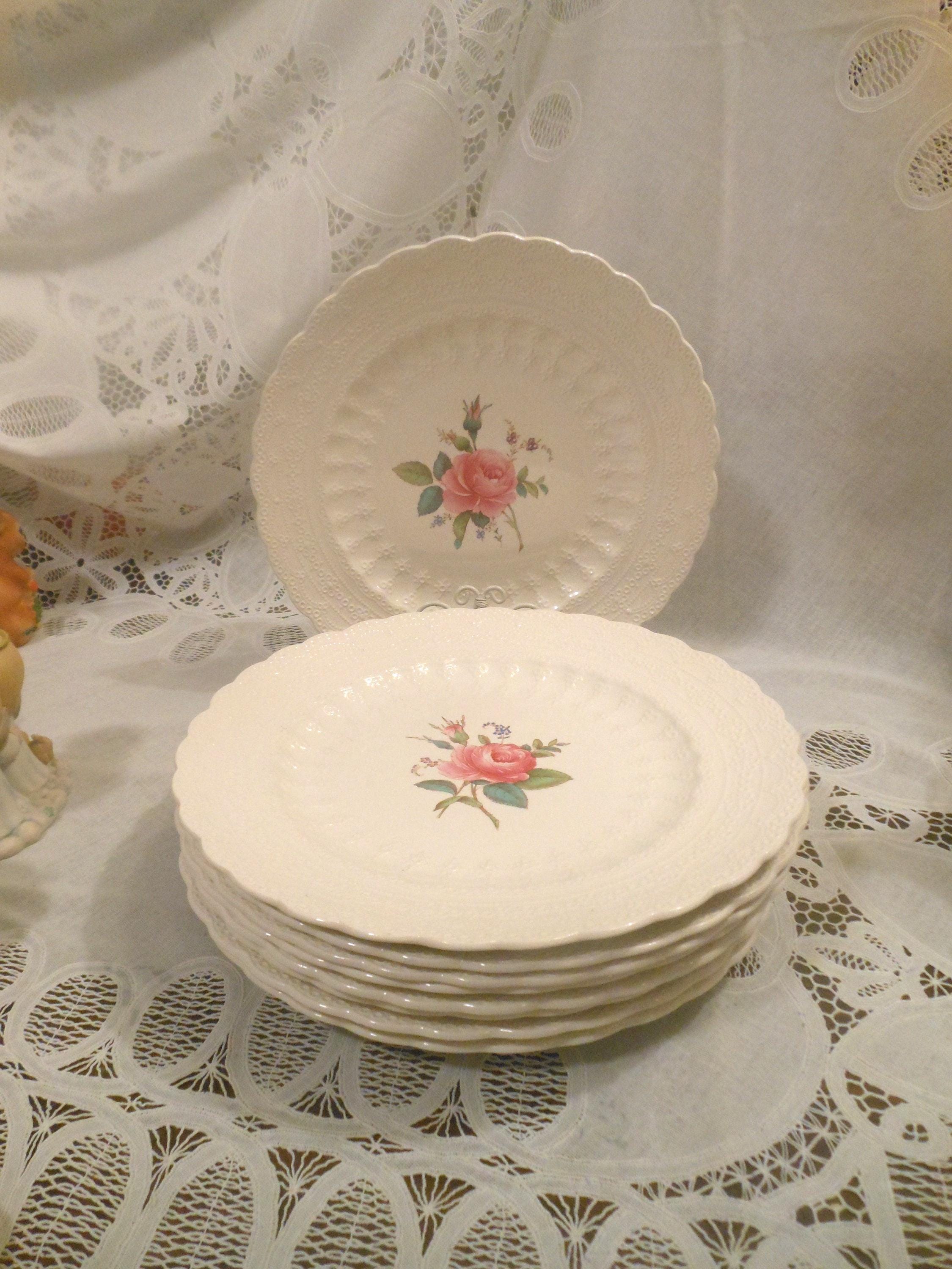 Stunning Vintage Spodes Billingsley Rose Jewel 10-5/8