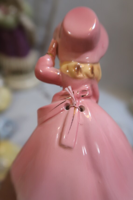 josef originals pink dress Vintage Josef Originals September Girl Music Box: Pink Dress, Blue  Sapphires