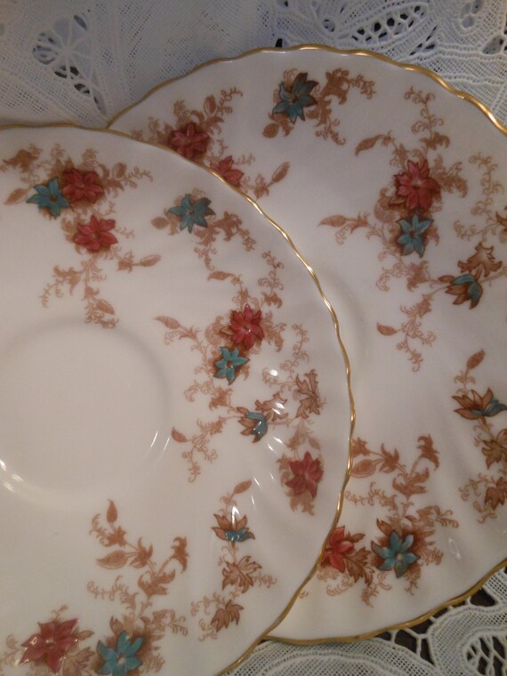 Buy 3 Gorgeous Vintage Minton Ancestral S-376 Bone China Cup
