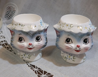 Lefton Miss Priss Cat Teapot - Etsy