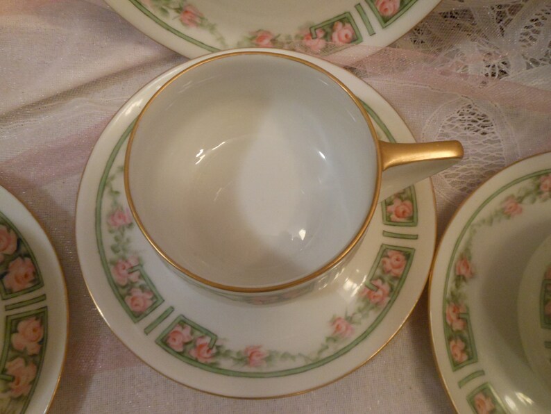 Rosenthal Cups Saucers Selb Bavaria 1931 Extra Saucer Spelling Gorgeous Set Of 5 Vintage Bohemia Donatello Czecho Slowakia Kitchen Dining Dining Serving Efp Osteology Org