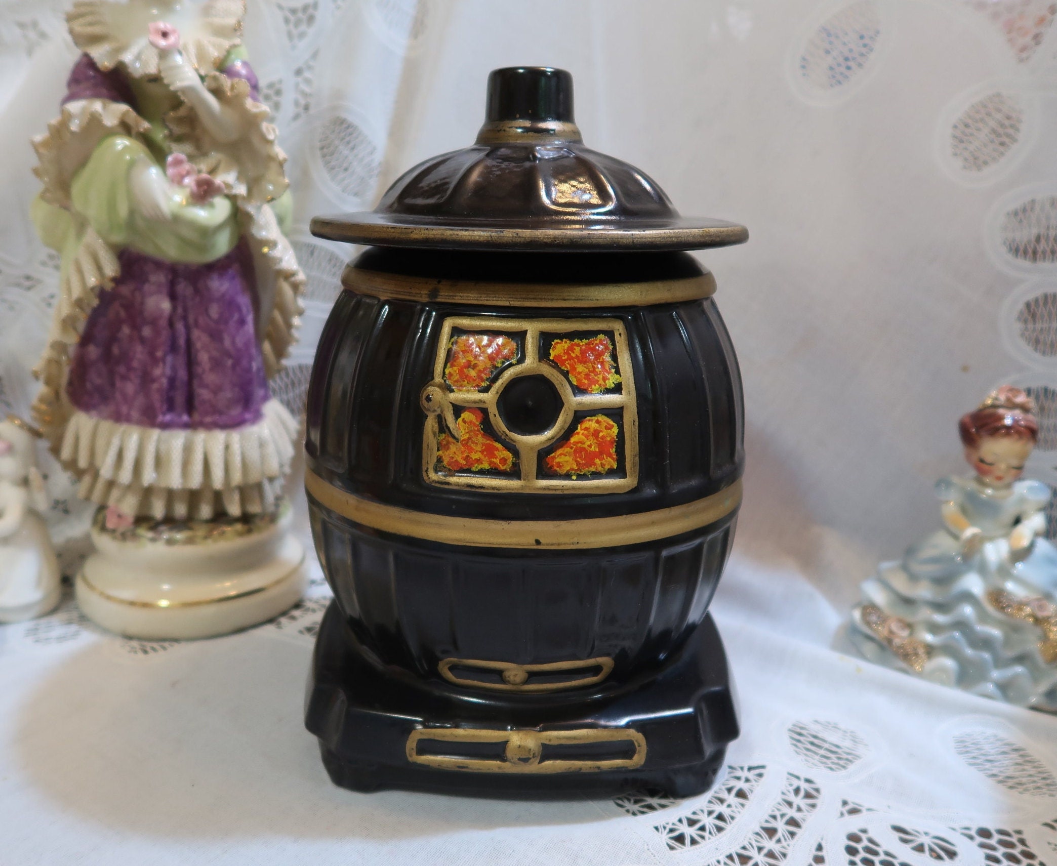 Wonderful Vintage Mccoy Possible Dark Brown Upright Barrel - Etsy Australia