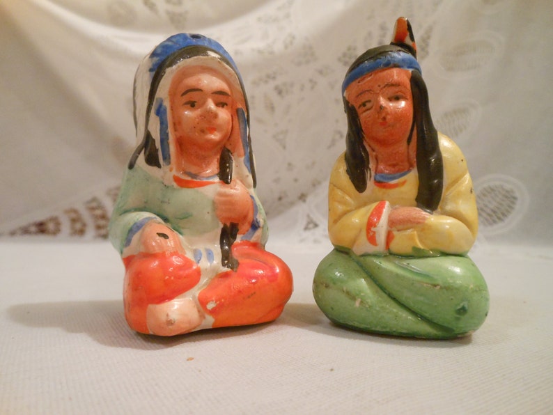 Vintage Native American Salt \u0026 Pepper 