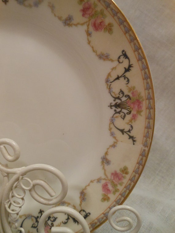 C1921 Antique Noritake Morimura Majestic Bread & Butter