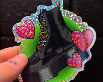 Doc Marten Glitter Sticker
