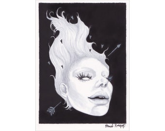 Art Print 'Lovestruck' Signed