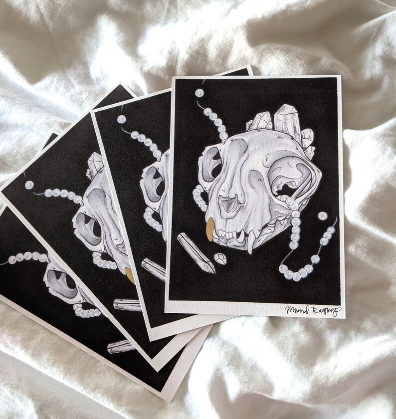 Embellished Art Print /'Divine Throne/' Signed