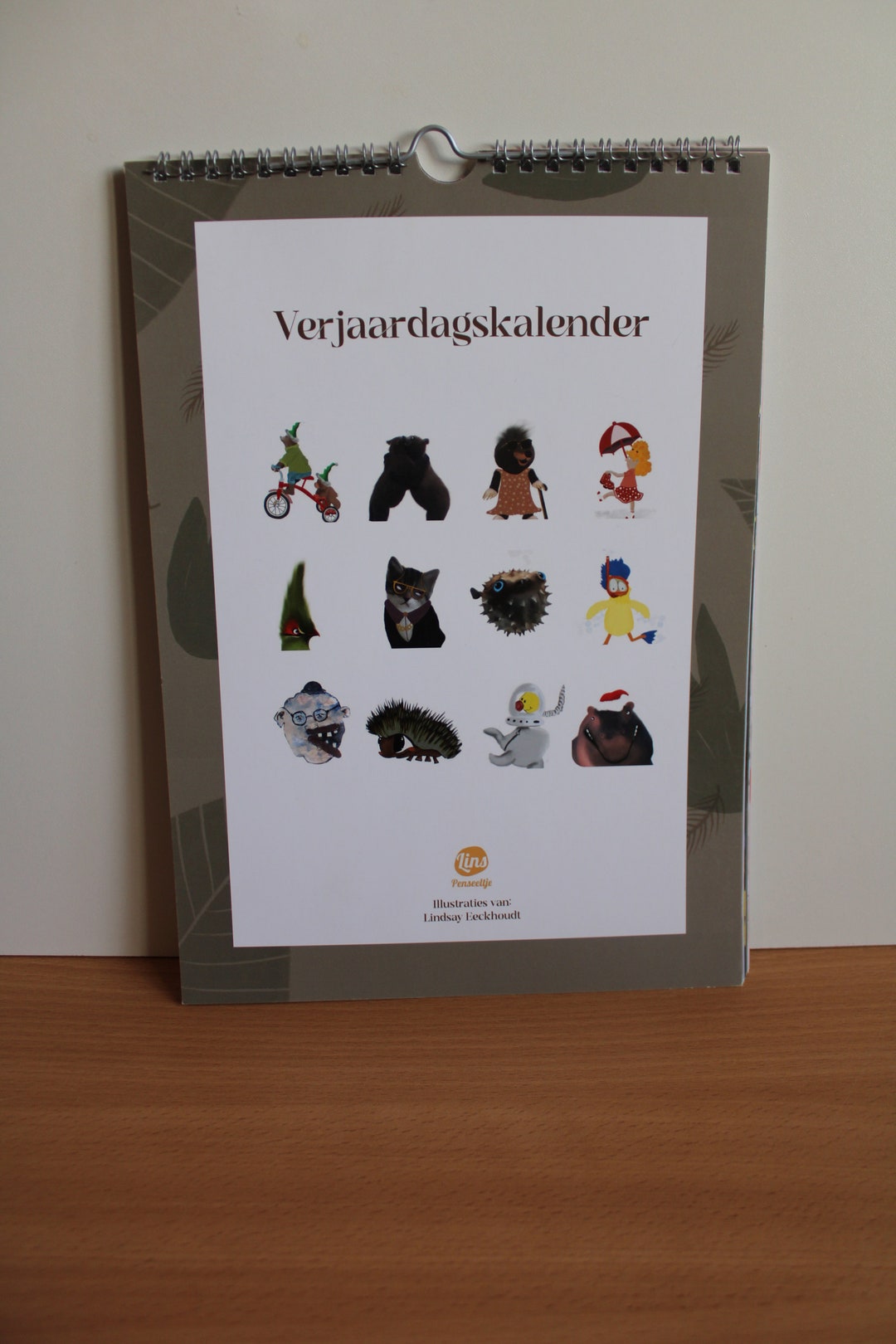 A4 Birthday Calendar - Etsy